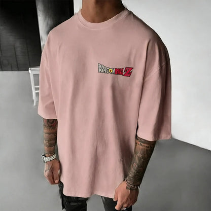 Dragon Ball Super Men's and Women's T-Shirts Bardock Anime Tee Summer Spring Boy's Retro Short Sleeves Parent-child Outfits