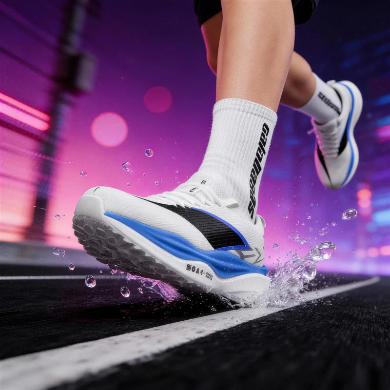 Specialty Marathon Men Running Shoes Carbon Plate Sports Breathable Lightweight Women's Comfortable Athletic Non-slip Sneakers