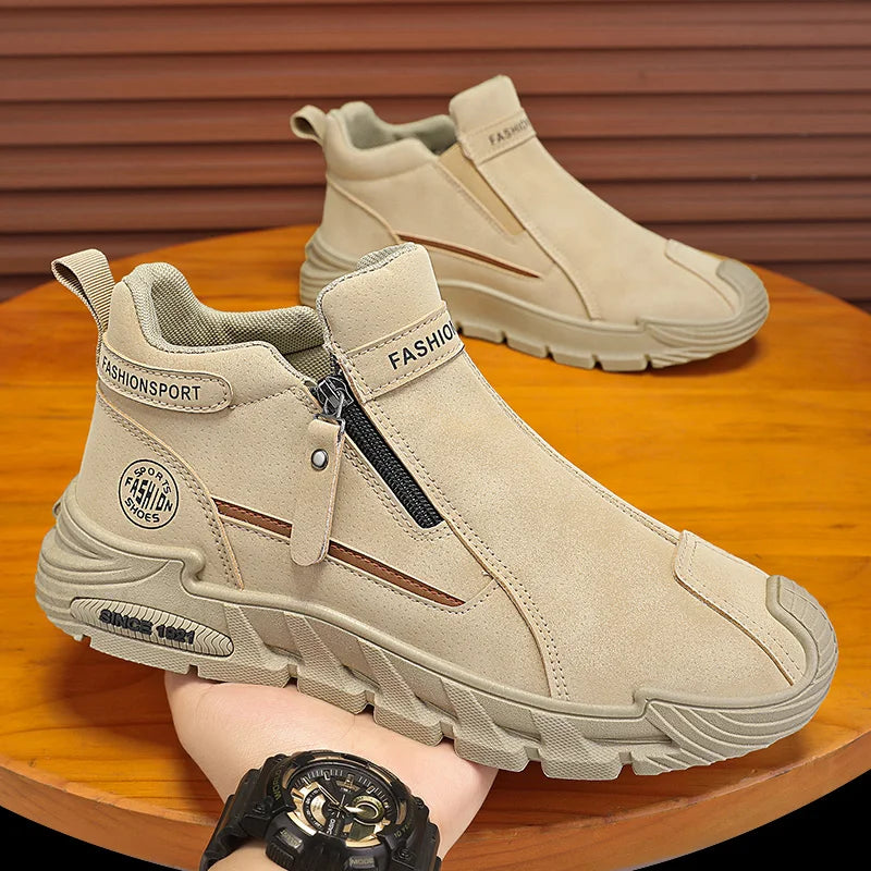 Men's Casual Sports Outdoor Hiking Shoes, Trendy Fashion Street Style, Comfortable