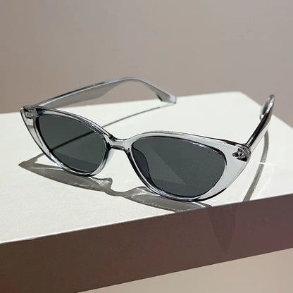 OEC CPO Small Frame Cat Eye Sunglasses Women 2024 Fashion Leopard Color Shades UV400 Sun Glasses Female Trending Eyewear Men