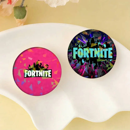 Game F-Fortnite-Logo-Druck für Laser-Abzeichen, Ansteckpin für Rucksack, Kleidung, Hut, Broschen-Dekoration, Kunstgeschenke