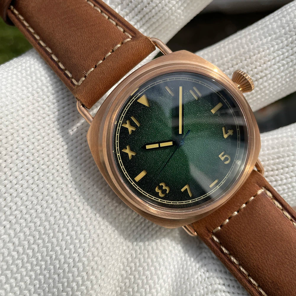 STEELFLIER Official SF760S Luxury Bronze Mechanical Watch NH35 Movt Sapphire Crystal Swiss Luminous 20Bar Waterproof Wristwatch