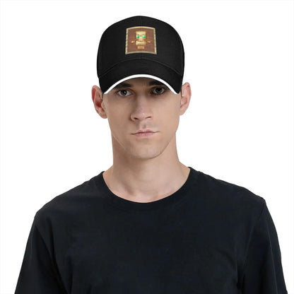 Totem Of Undying Game Baseball Caps Hip Hop Pixel Art Gold Sandwich Caps For Men Women Adjustable Headwear Outdoor