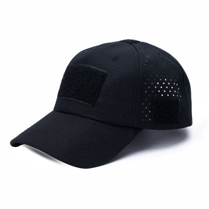 Breathable Camouflage Baseball Cap UV Sun Protection Hat for Outdoor Sports Fishing Camping Hiking Hunting