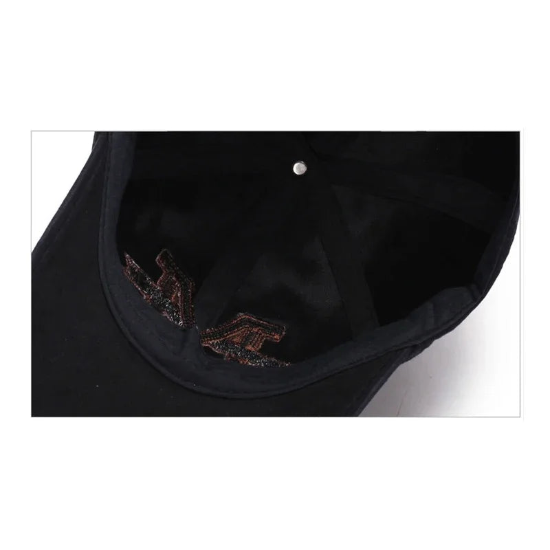 Spring and Autumn Washed Hats Mens Casual Old Baseball Caps Outdoor Embroidered Sun Hats