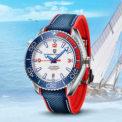 2025 PAGANI DESIGN V2 42MM Men's Watch Sapphire Luxury Mechanical Wristwatch Japan Movement Stainless Steel Waterproof Men's Watches