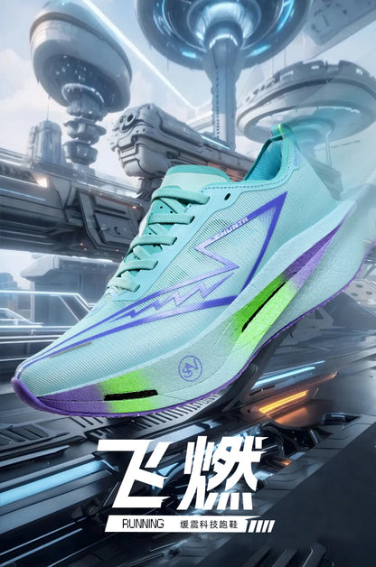 Running Shoes Carbon Board Speciality Marathon Men Sports Breathable Lightweight Women's Comfortable Nonskid Chunta Sneakers