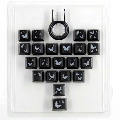 AULA WIN60 HE Magnetic Keyboard 21 Keys Butterfly Keycaps Wired 8K Return RGB Hotswap Customized E-sports Gaming Keyboard