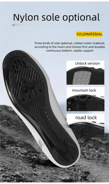 Speed Cycling Sneakers Road Bike Shoes Men Women Sports Route Cycling Shoes Self-Locking Racing Bicycle Cleats SPD