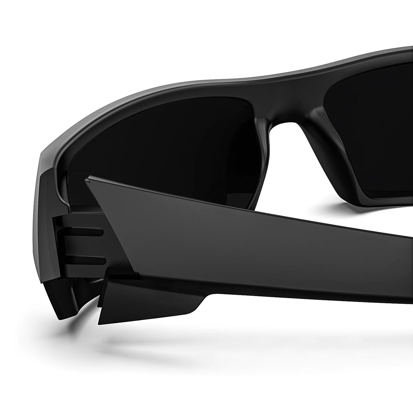 MAXJULI Z87 Polarized Sunglasses Men Wrap Around Sport Driving UV400 Retro Vintage Shield Safety Glasses 8231