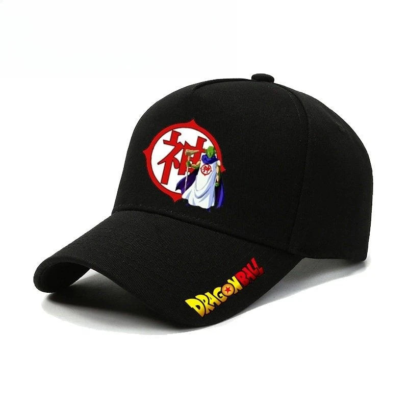 Czapka z daszkiem Dragon Ball Master Roshi Son Goku – kreatywny nadruk z literami z anime o wysokiej wartości, unisex, codzienna, uniwersalna czapka baseballowa