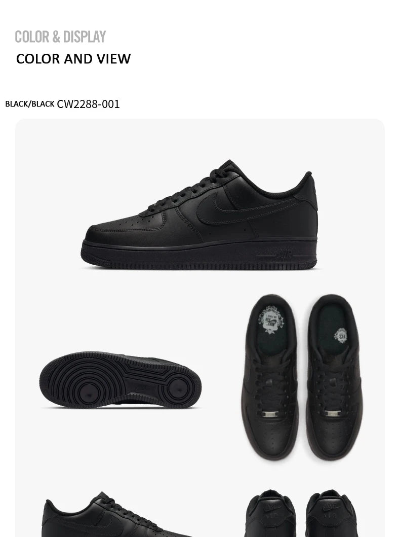 Nike Original Men’s and Women’s Shoes New AIR FORCE 1 Board Shoes Classic Fashion AF1 Casual Shoes DD8959-100