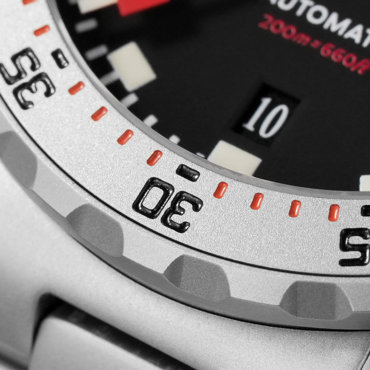 Militado ML20 39mm Men Watch PT5000 Automatic Movement Sapphire Luminova Watches Stainless Steel 200m Waterproof Wristwatch