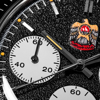 Thorn T010 37mm Quartz Watch VK63 Movement Mens Chronograph Watch Sapphire K9 Glass Luminous Waterproof Fashionable Retro Watch
