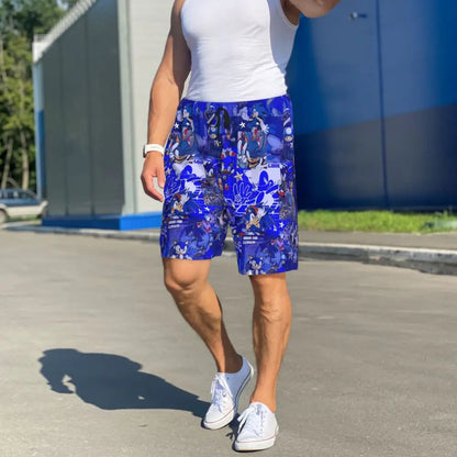 Custom Shadow The Hedgehog Sonic Poster Short Pajama Pants Men Sleepwear Sleep Lounge Bottom Shorts Sleeping Pants
