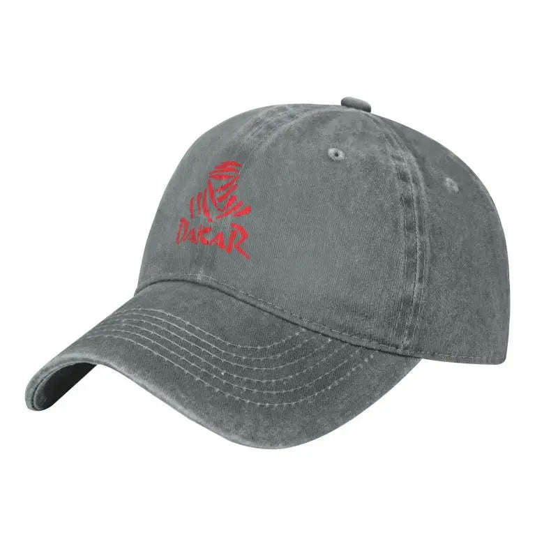 Vintage Racing Off Road D-Dakares Rally Baseball Caps Unisex Style Distressed Washed Sun Cap Travel Unstructured Soft Caps Hat