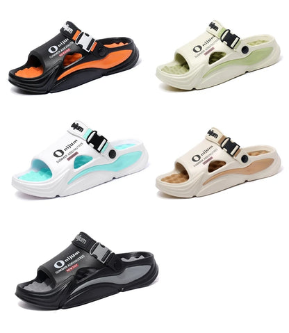Pantoufles de Massage d'été pour hommes, sandales d'extérieur, plage, diapositives d'intérieur confortables, sabots d'eau, chaussures décontractées, pantoufles de maison pour hommes et femmes