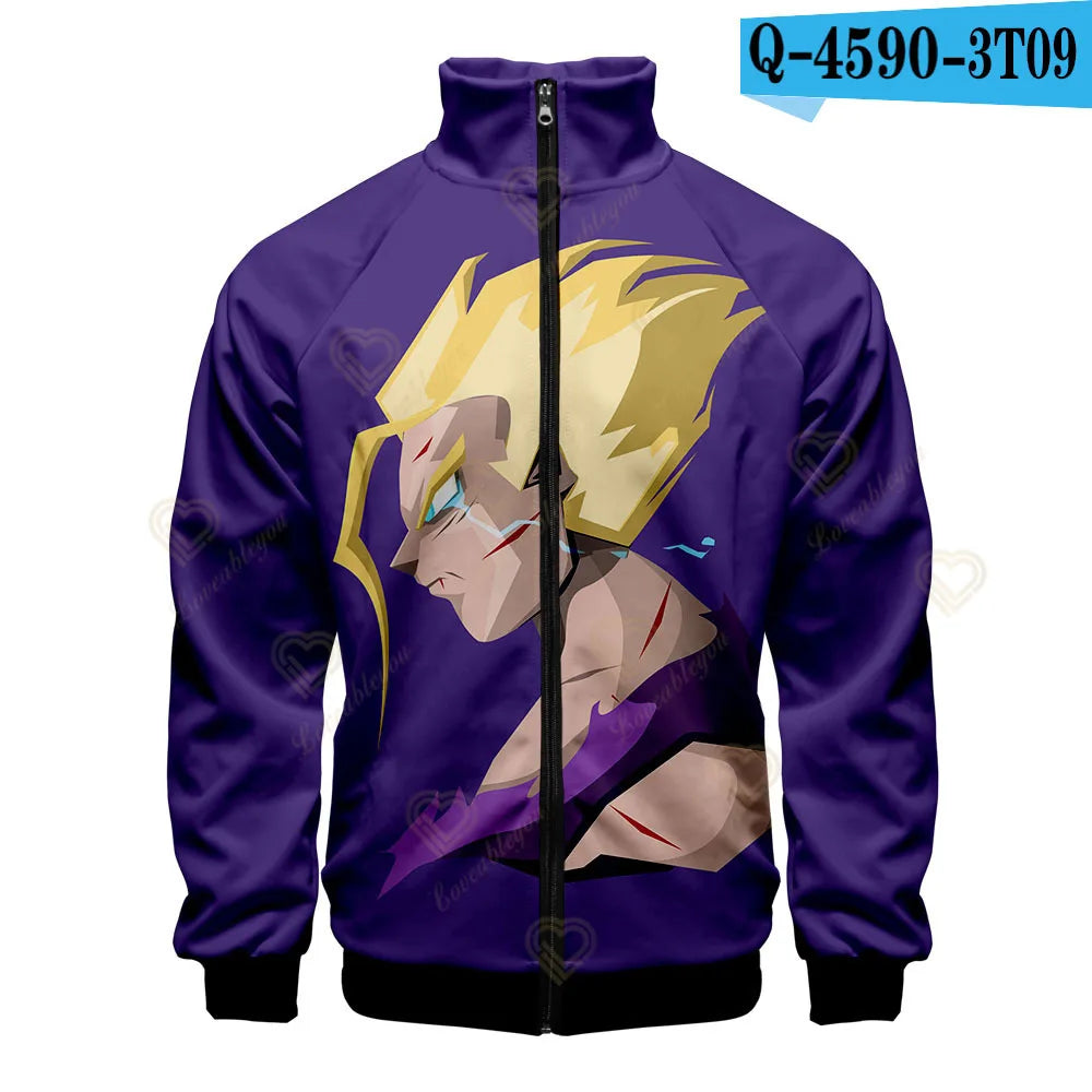 Japan Anime Harajuku Manga Dragon Ball Hoodies Sweatshirt Streetwear Winter Pullover Fashion Long Sleeve Men 3D Print Clothing