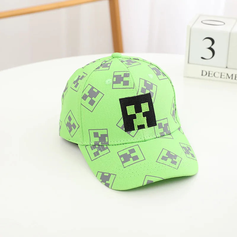 Casquette de baseball unisexe « Totem of Undying Hat » pour cosplay, style cyberpunk, motif pixel, accessoires de plein air