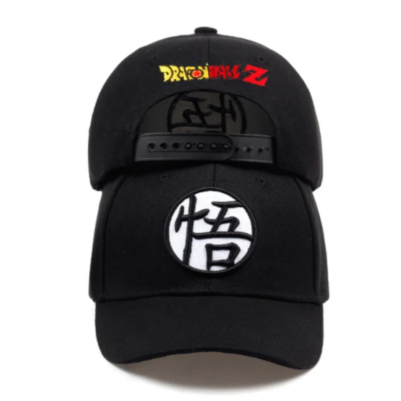 „Dragon Ball“ Son Goku unisex „Gui Wu“ siuvinėtos beisbolo kepurės, pavasario ir rudens lauko reguliuojamos kasdieninės kepurės, apsauginės nuo saulės kepurės