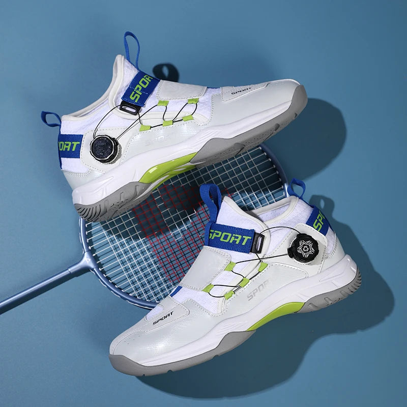 Badmintonsko til mænd, skridsikre og støddæmpende sko, tennissko i høj kvalitet, Pro sneakers til udendørssport for mænd og kvinder