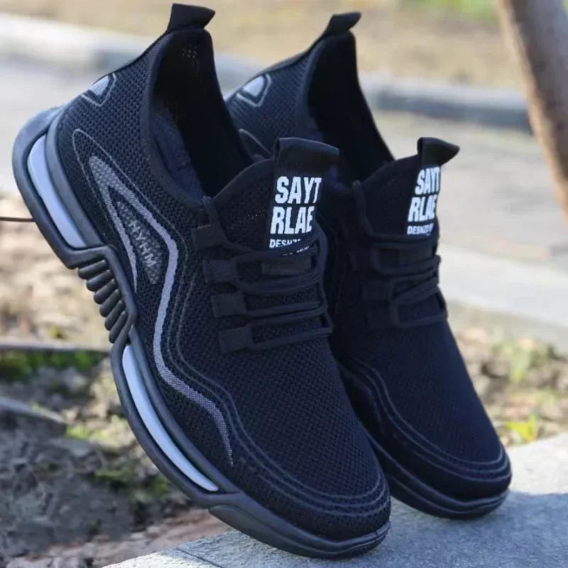 Męskie buty typu slip-on, modne trampki, męskie buty sportowe do biegania, oddychające buty na siłownię, do treningu i spacerów, buty do tenisa, antypoślizgowe buty do ćwiczeń