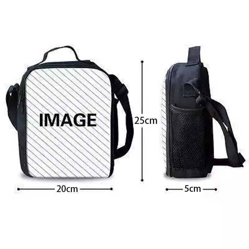 Zaino da scuola per bambini Hot Game con borsa pranzo e astuccio, grande capacità, design F-FortniteS, per ragazzi e ragazze, regalo ideale