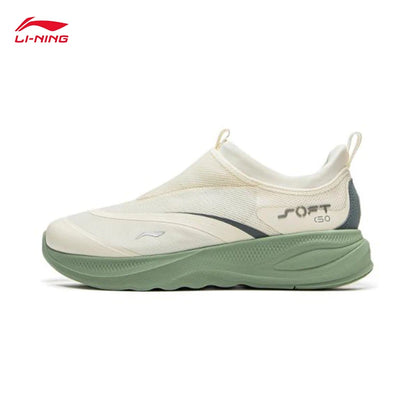 LI-NING SOFT GO 2 Ανδρικά Παπούτσια Πεζοπορίας Slip-on με Μαλακή Παχιά Φτέρνα, Άνετα και Ανθεκτικά Αθλητικά Casual Παπούτσια AGLV005