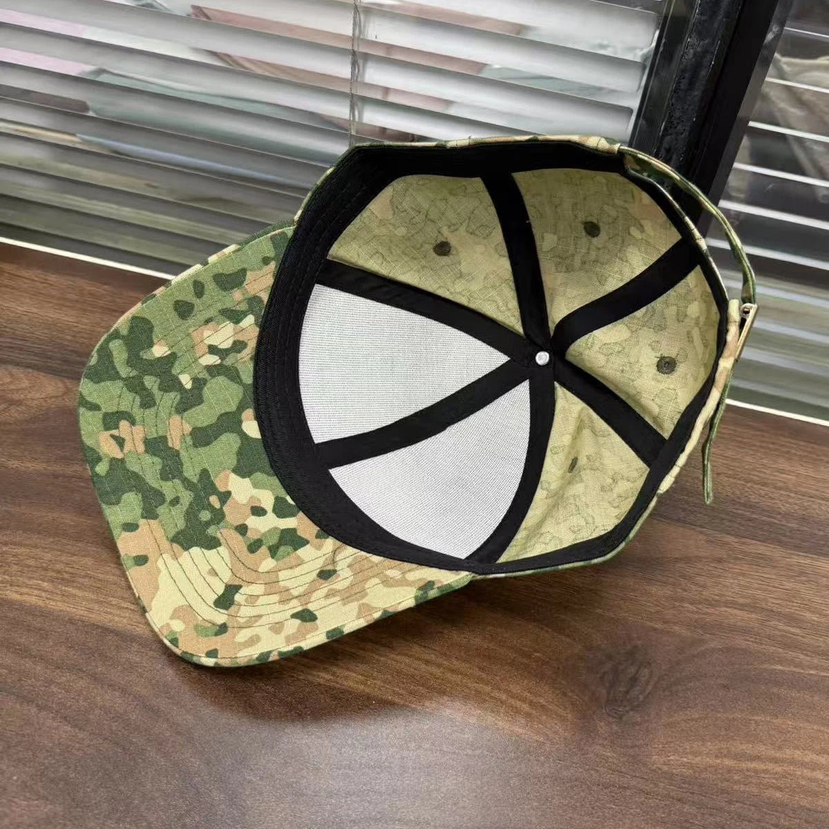 Casquette de baseball M19 NFP multicolore, camouflage Flecktran, pour homme, pour les activités de plein air, verte