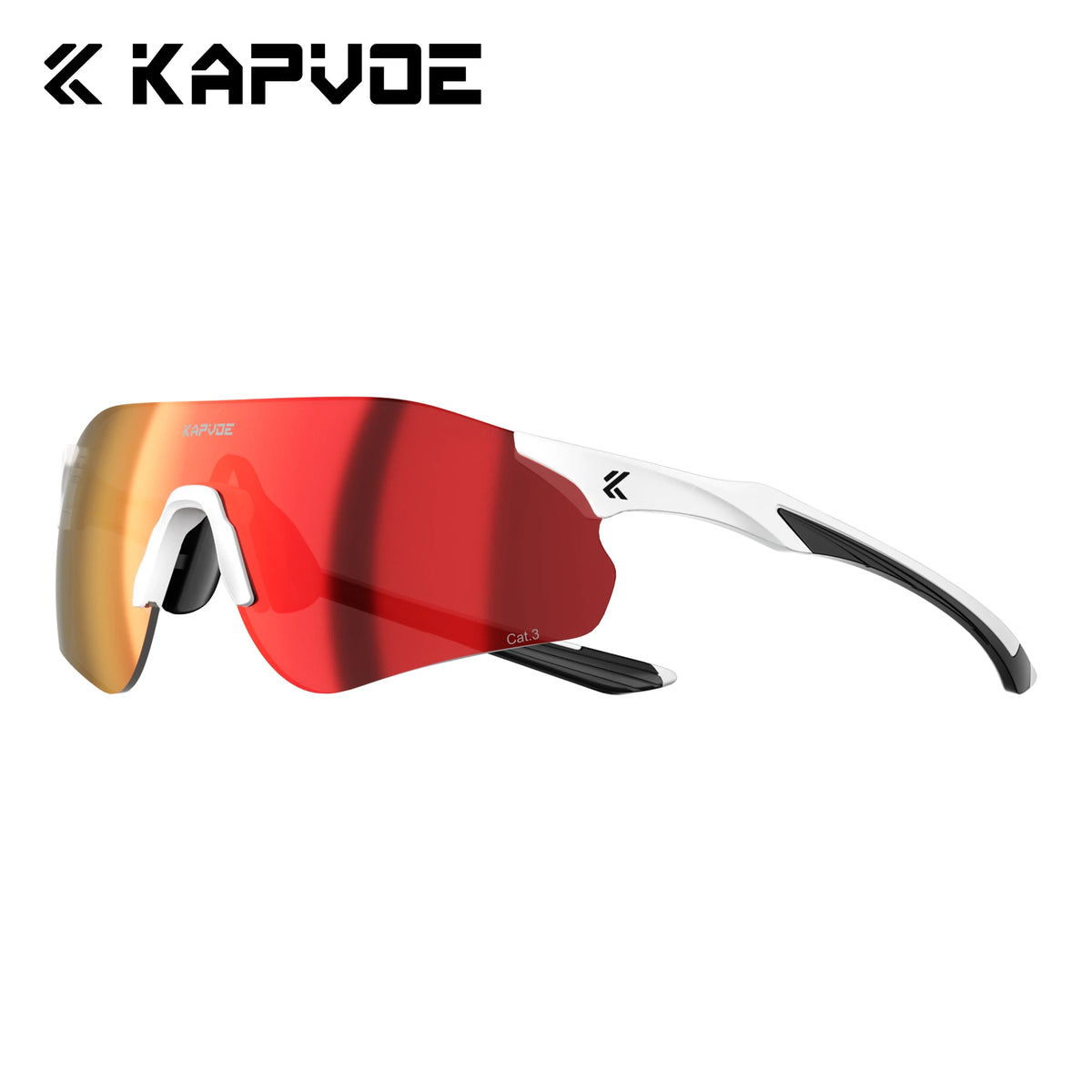 Kapvoe Nové outdoorové běžecké a cyklistické brýle Fotochromatické sluneční brýle pro ženy a muže Sportovní brýle pro maraton a jízdu na kole UV400