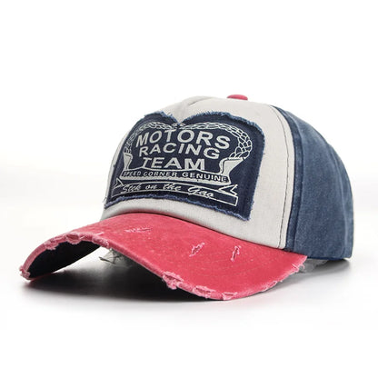 Casquette de baseball en coton printemps-été pour homme, style délavé et vieilli, chapeaux pour homme et femme, casquette de soleil pour l'extérieur, casquettes hip-hop, style décontracté, multicolore