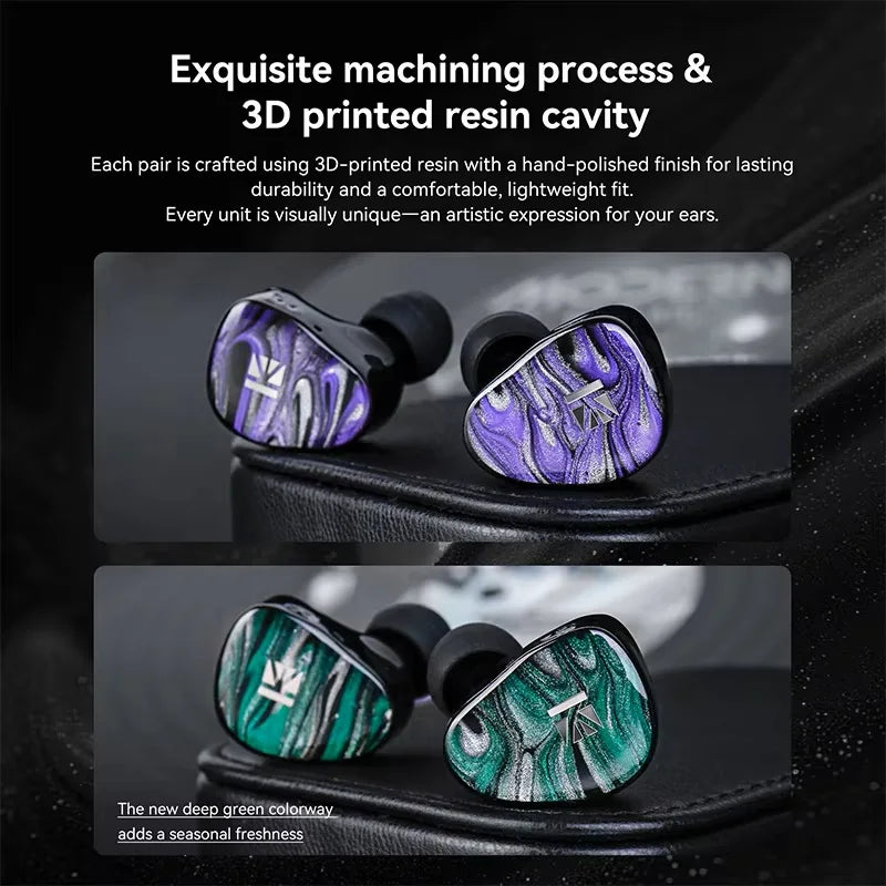 Écouteurs KBEAR KB03 Alkaid HIFI, écouteurs intra-auriculaires trn améliorés avec armature équilibrée Knowles, 1DD + 1BA + 1 à conduction osseuse