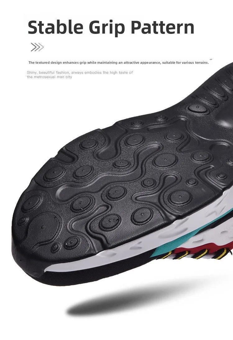 Spring Hot Sale of the Season Men's Casual Running Shoes Fashionable Breathable Lightweight Sporty Mesh Upper Durable Rubber ...