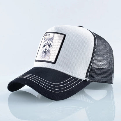 Spring Summer Baseball Cap With Lion Embroidery Patch Snapback Trucker Caps Men Women Drake Baseball Hats Four Season Sun Hat