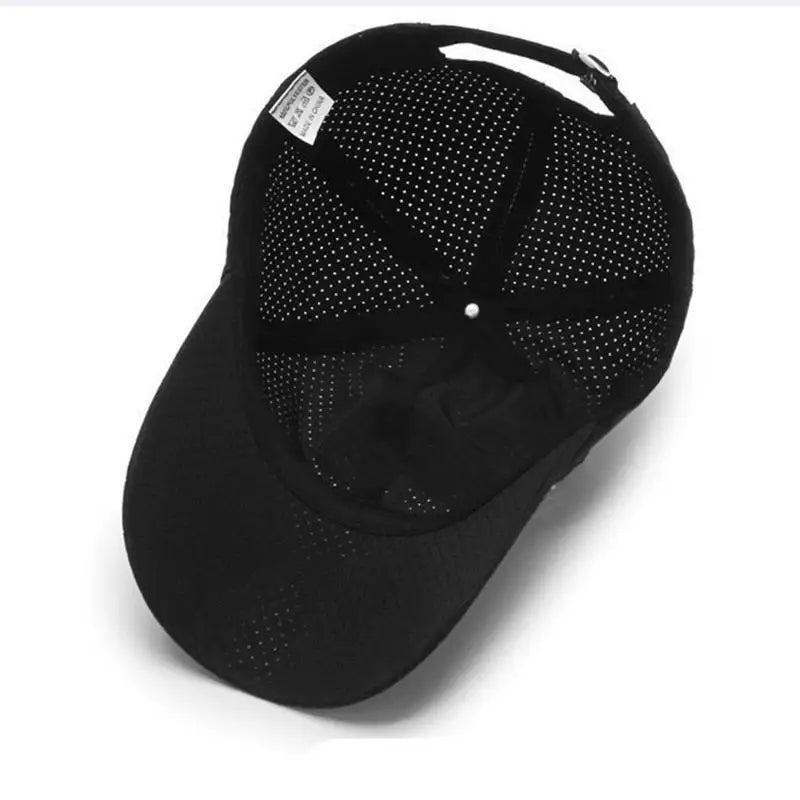 Casquette de baseball en maille ultra-respirante à séchage rapide - Casquette de sport d'été polyvalente pour hommes et femmes - Idéale pour les aventures en plein air