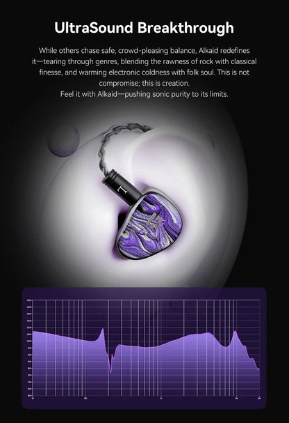 Écouteurs KBEAR KB03 Alkaid HIFI, écouteurs intra-auriculaires trn améliorés avec armature équilibrée Knowles, 1DD + 1BA + 1 à conduction osseuse