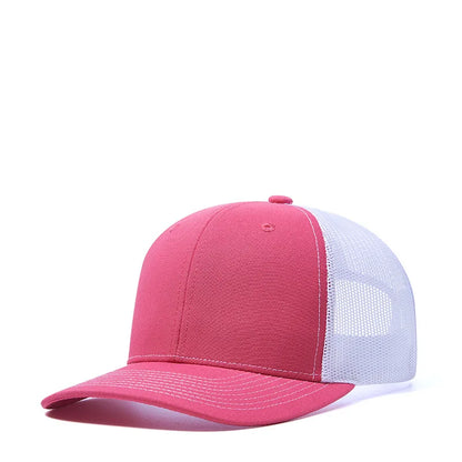 38 Colors Mesh Trucker Hats Outdoor Snapback Dad Hat Hip Hop Men Women Adjustable Boys Girls Baseball Caps