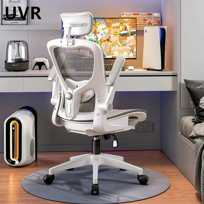 UVR Mesh Staff Office Chair Comfortable Ergonomic Design Armchair Furniture Lift Adjustable Recliner Gaming Computer Chair
