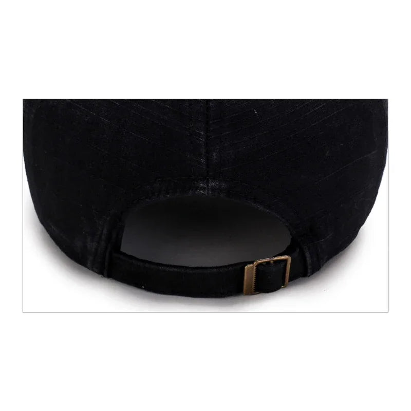 Spring and Autumn Washed Hats Mens Casual Old Baseball Caps Outdoor Embroidered Sun Hats