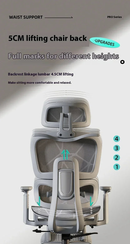 High Back Office Chair 3D Headrest Gaming Chairs Adjustable Computer Relaxing Massage Cadeira Gamer Ergonomic Office Furniture