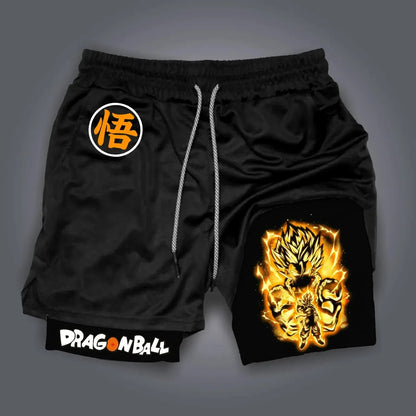 Dragon Ball Trendy Hot Items Power 2025 Super Championship Authorized Muscles Boxing Cosplay Parties Beach Quick-Drying Shorts