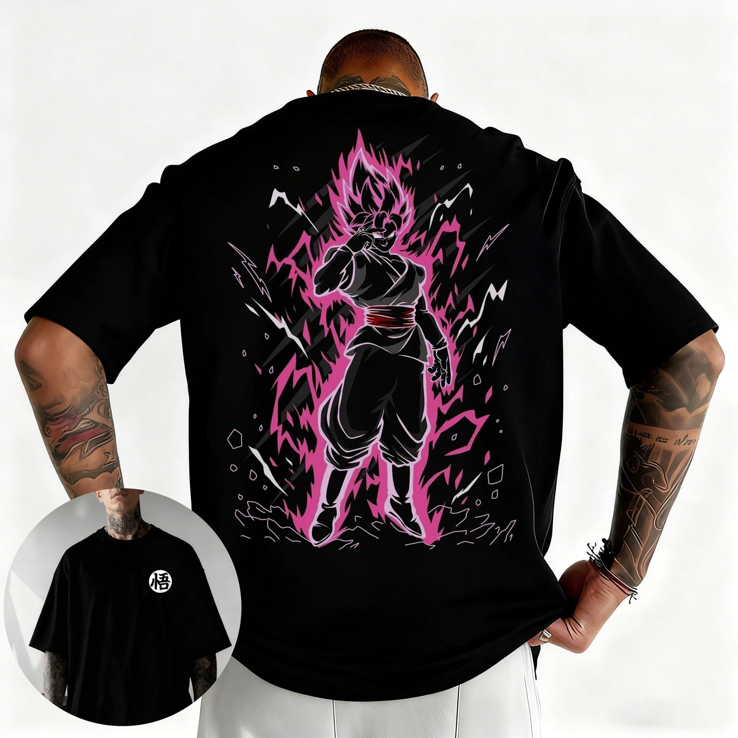 Dragon Ball Japanese Anime Printed Men's T-Shirt Majin Buu Boys Children Harajuku Short Sleeve Kids Goku T-shirt Summer Clothing