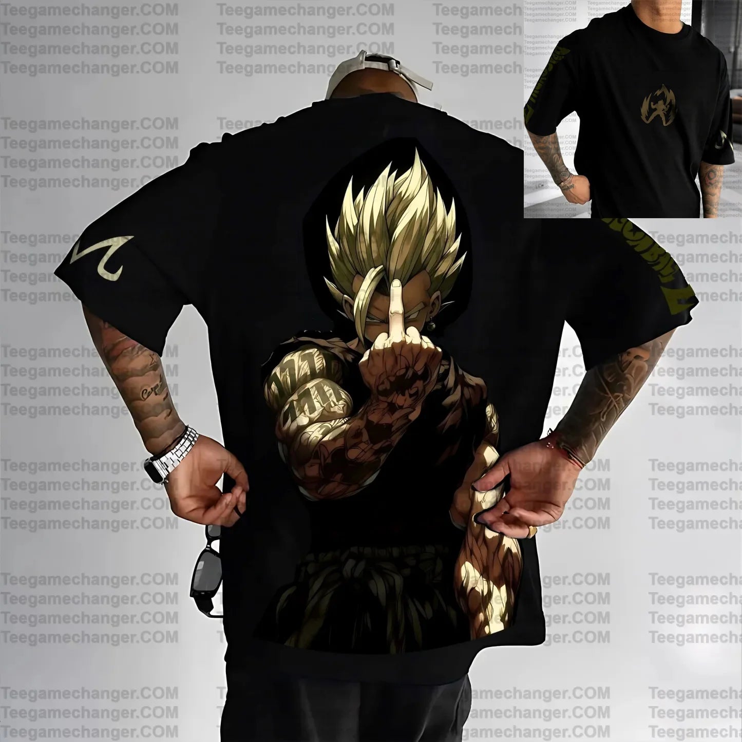 Anime Dragon Ball Son Goku Men Harajuku 2025 Summer T-shirt Oversized Retro Street Women Casual Loose Short Sleeve Unisex Top