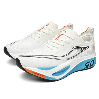 Nuove scarpe sportive da uomo e donna, sneaker da running, piastra in carbonio, da gara maschile per maratona, ammortizzanti, scarpe da allenamento per atletica