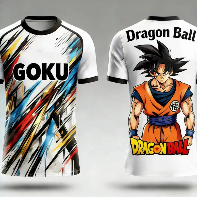Dragon Ball Z 2026 Goku Men'sAnime T-shirts Children's Clothing Short Sleeve Essentials Tops Fashion New Harajuku Style Y2k