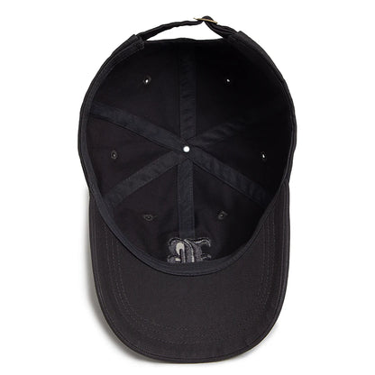 Mode d'été : casquette de baseball pour homme, brodée d'une lettre, casquette « trucker » en coton, casquette décontractée d'extérieur à visière souple, casquettes de baseball pour femme