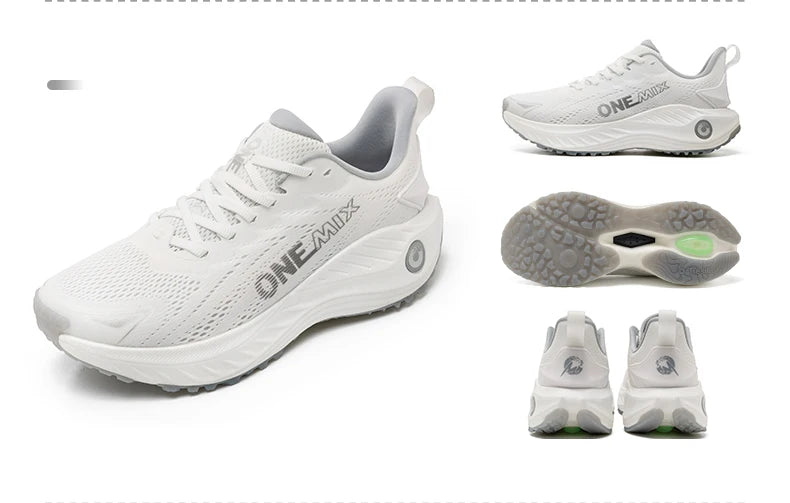 ONEMIX Sapatilhas de Running Casuais Respiráveis de Verão, Sapatilhas de Jogging Leves para Homem e Mulher, Calçado de Ginásio e Outdoor com Amortecimento para Desporto