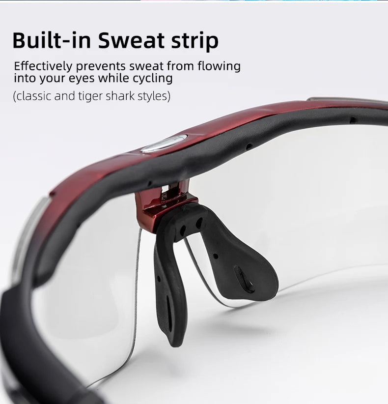 ROCKBROS Polarized Cycling Glasses Men Sports Sunglasses Road MTB Mountain Bike Bicycle Riding Protection Goggles Eyewear 5 Lens