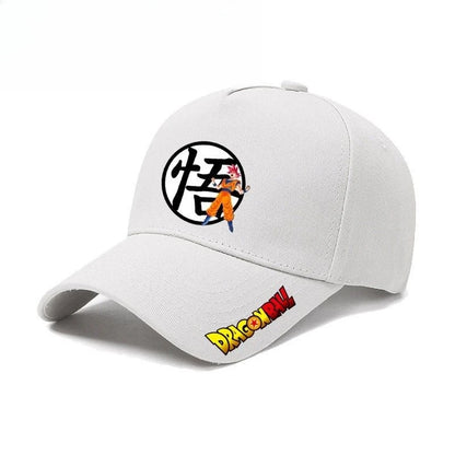 Czapka z daszkiem Dragon Ball Master Roshi Son Goku – kreatywny nadruk z literami z anime o wysokiej wartości, unisex, codzienna, uniwersalna czapka baseballowa