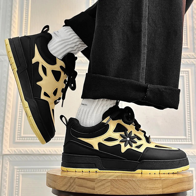 Modne muške cipele, trendi street skateboard cipele, luksuzni brend, tenisice za trening, prozračne mrežaste casual cipele, tenis masculino
